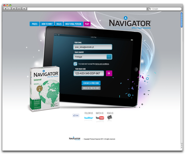 Navigator – A Promotion Campaign 2012