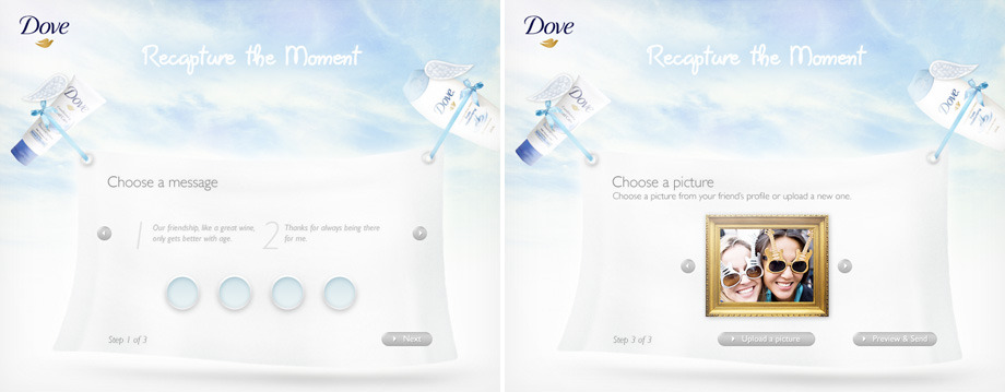 Dove – Living the loving moments